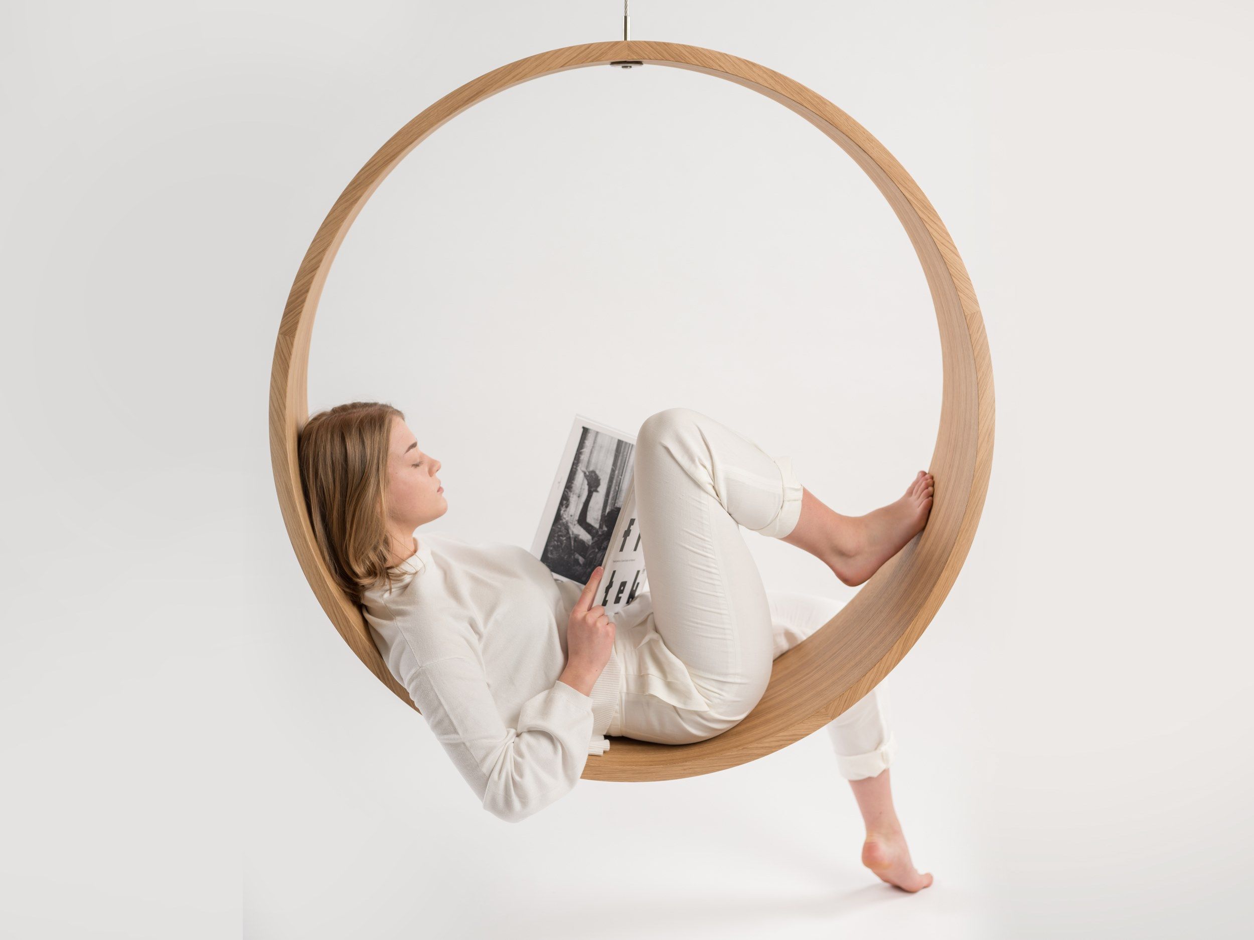 Деревянный подвесной стул Iwona Kosicka Design SWING N.2 ARCH-00126188 - Вид №2