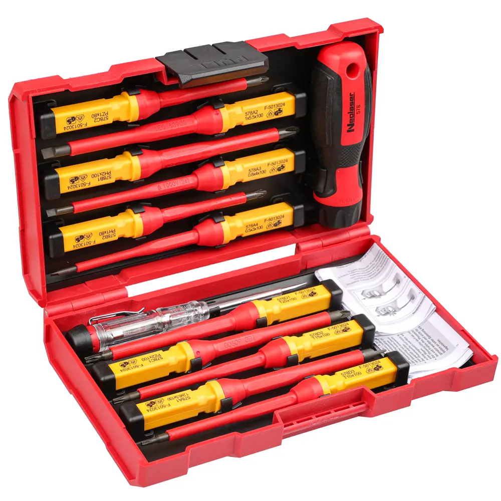 Набор диэлектрических отверток NEOLASER Professional 13 предметов 89430797 STLM-1572910
