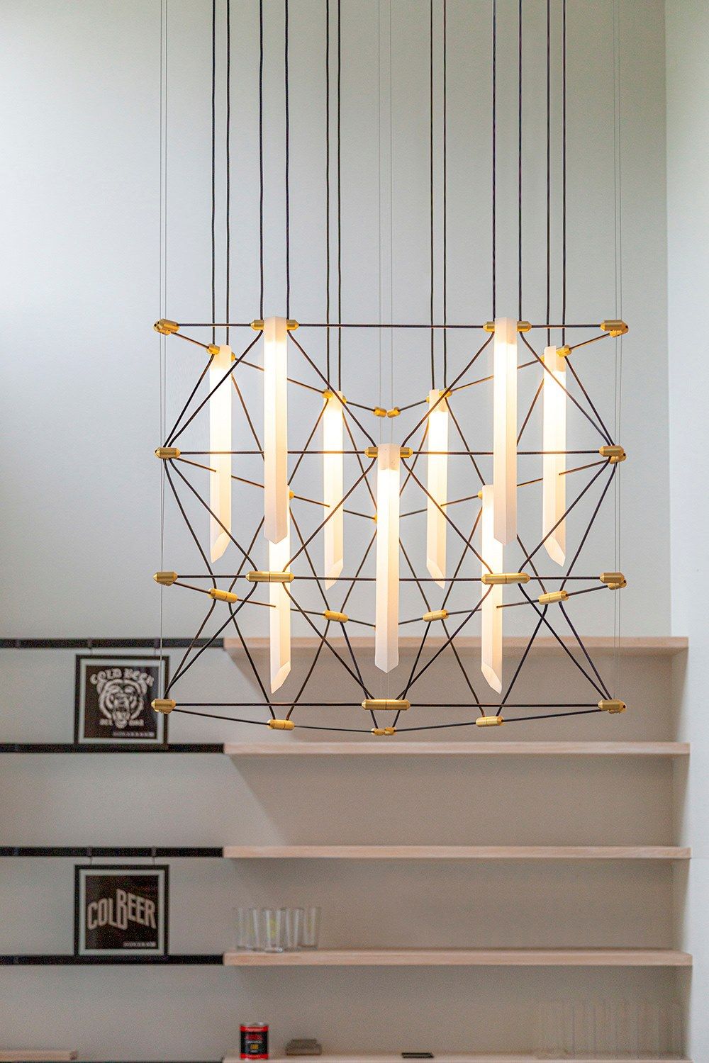 Стальной светодиодный подвесной светильник designheure Мозаика ARCH-00153201 - Вид №2