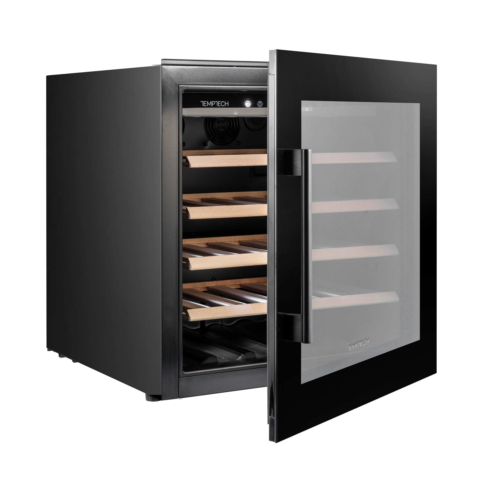 5366870 Винный шкаф Temptech OZ60SB черный STDN-0049190 - Вид №2