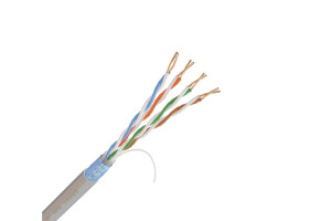 16358381 Кабель NL-CU FTP 4PR STANDART 24 AWG CAT5e 305м ВНУТРЕННИЙ БЕЛЫЙ УТ000002703 Netlink