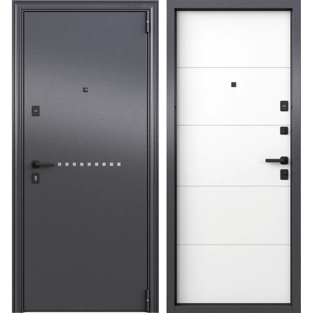 TOREX Этника Бьянко - входная металлическая дверь с защитой от шума 89384558 STLM-1490466