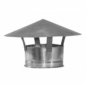 Вентвыход на крышу (зонт) (оц. сталь) d200