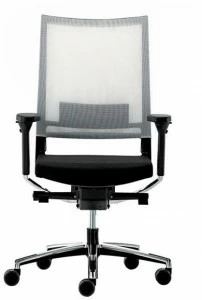 VAGHI Поворотный наклоняемый сетчатый офисный стул с подлокотниками Expo 15 Extmx