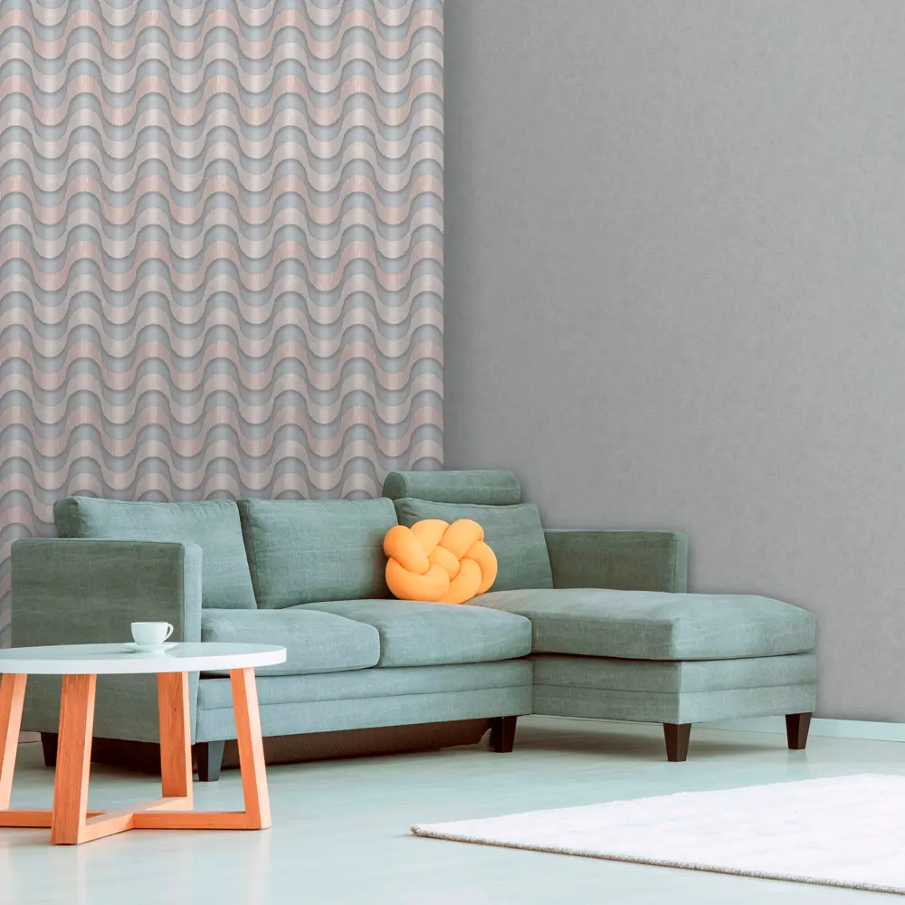 ОБОИ 1,06Х10М ФЛИЗ FLOW ГОЛ OR8023-03 ORNAMY STLM-2170853 - Вид №3