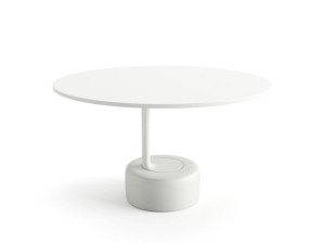 Круглый журнальный столик из МДФ