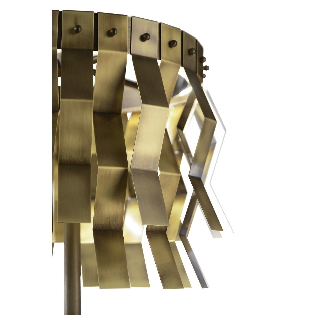 Латунная светодиодная настольная лампа MARIONI ARCH-00128528 - Вид №3