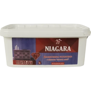 Штукатурка декоративная Parade Ice Niagara 5 кг цвет белый