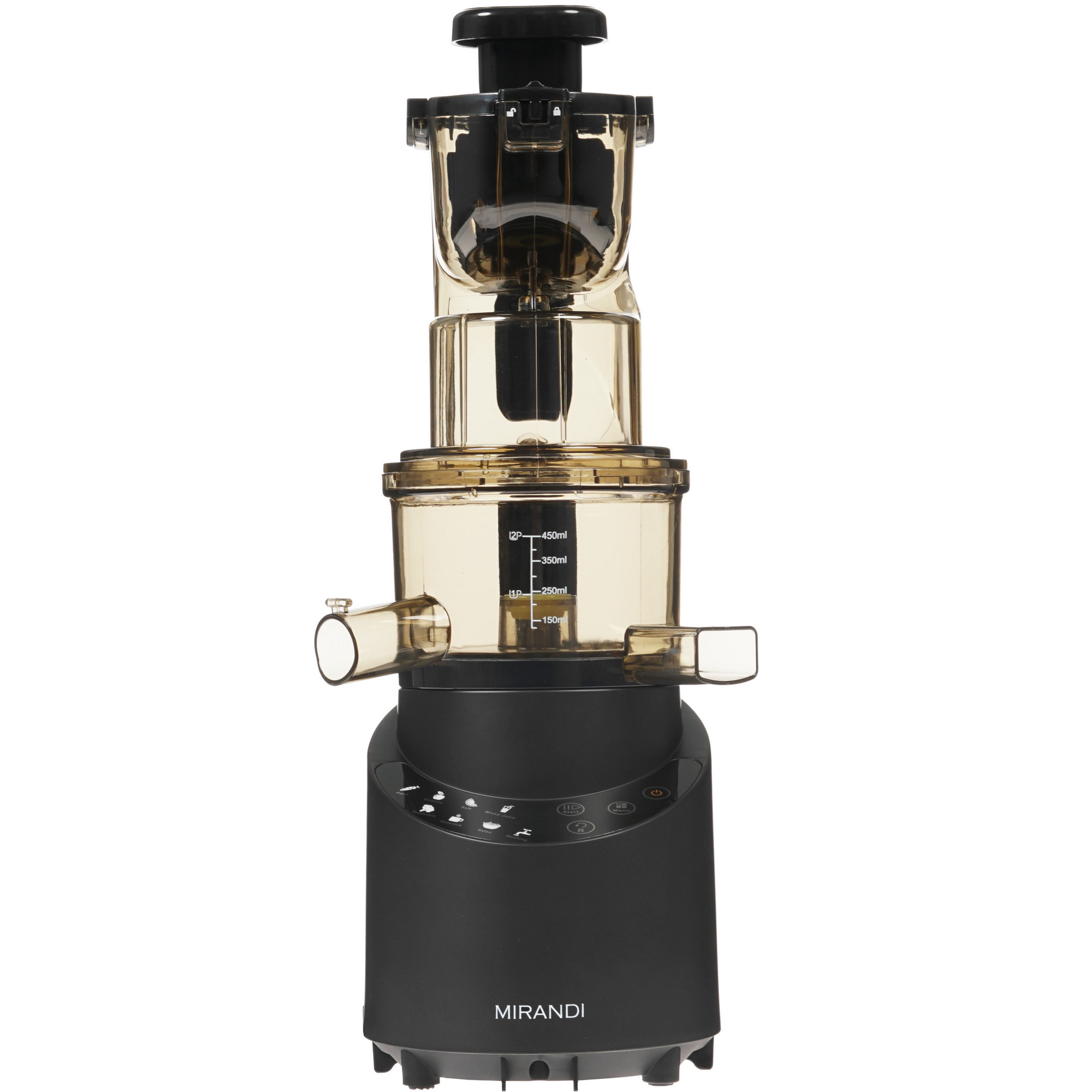 8167617 Соковыжималка электрическая Mirandi j-100 черный STDN-0039492 - Вид №1