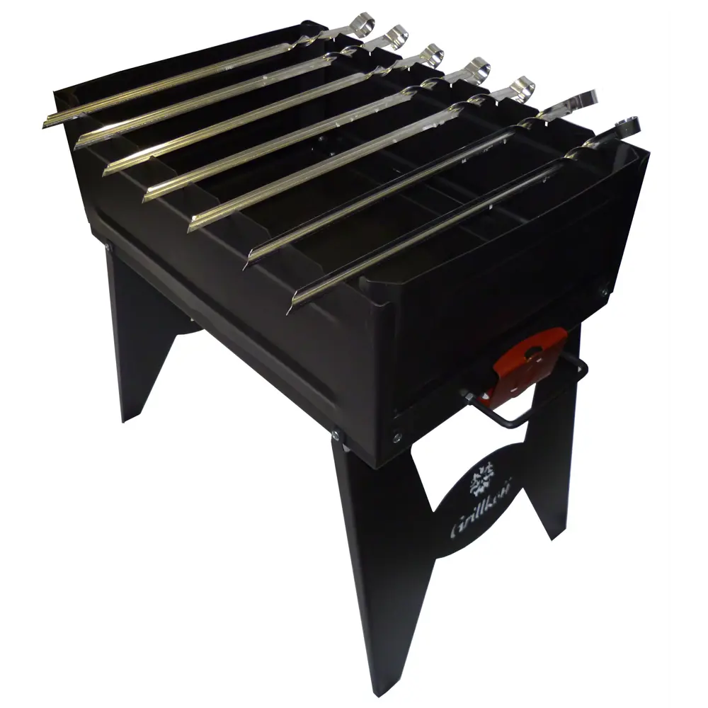 Мангал Grillkoff 263 толщина 1 мм 47x30.8x131 см