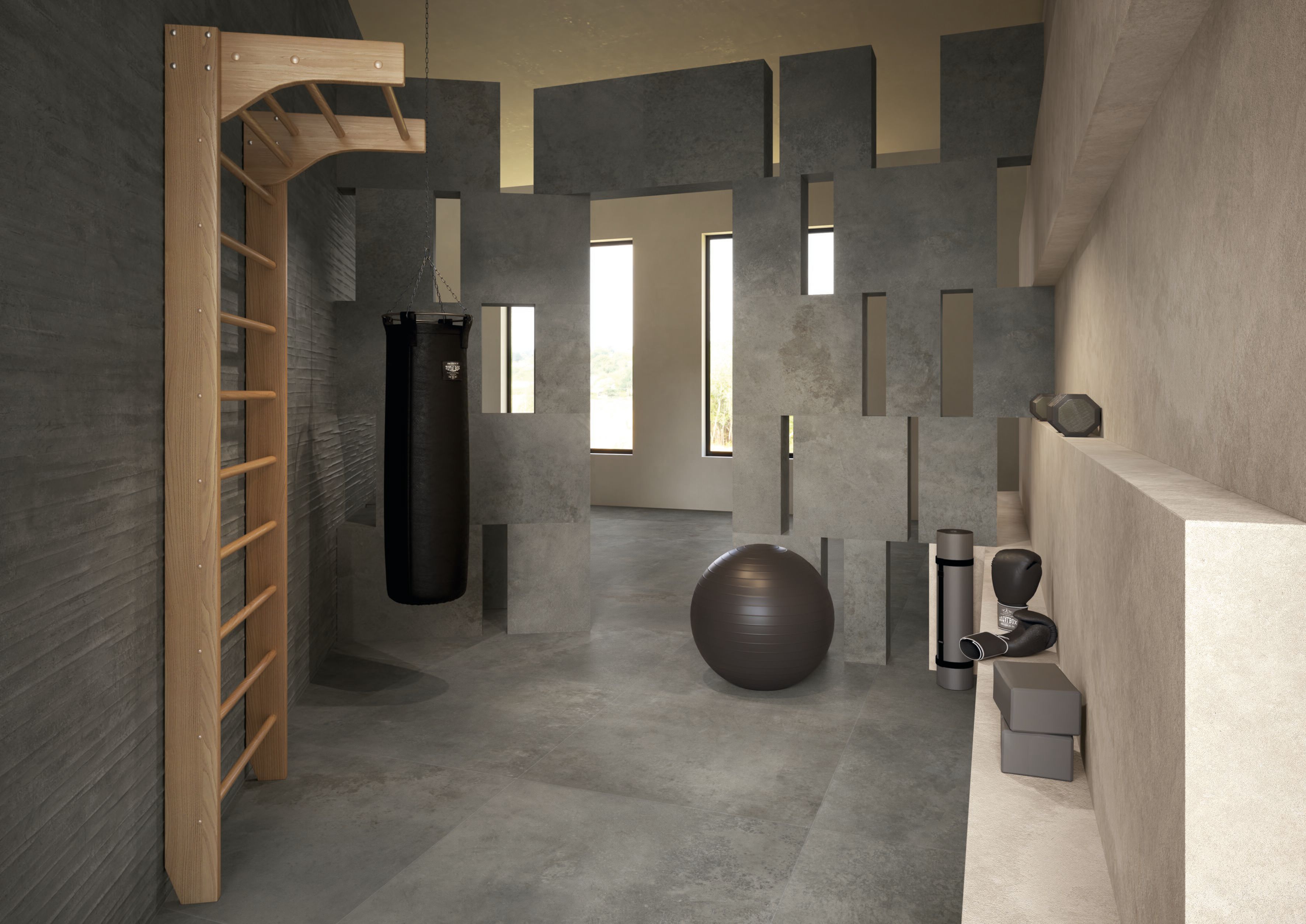 Пол / керамогранит с эффектом цемента EmilCeramica Fabrika ARCH-00082249 - Вид №1