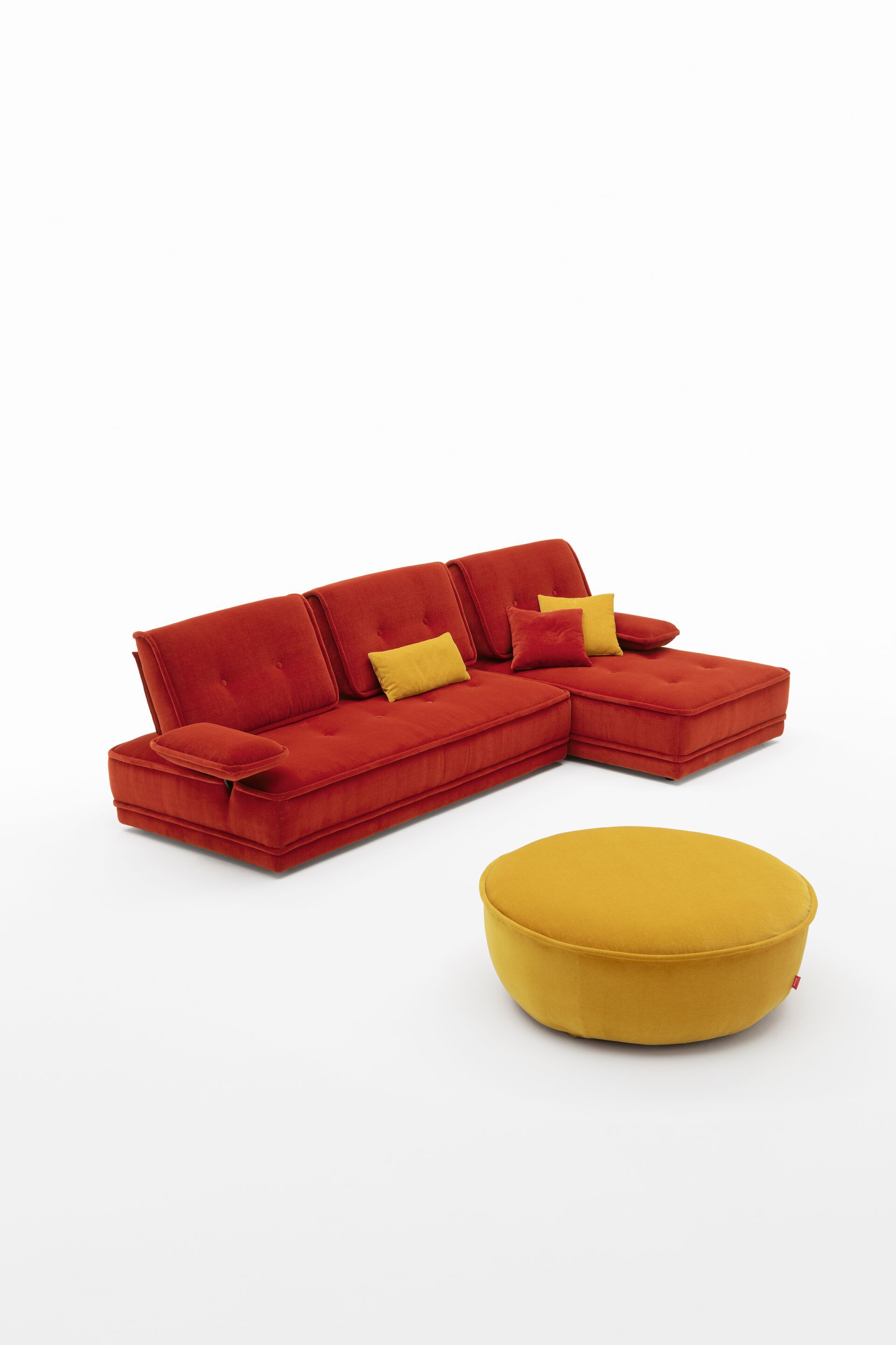 Модульный тканевый диван AERRE ITALIA TANGRAM FLAT ARCH-00087587 - Вид №1