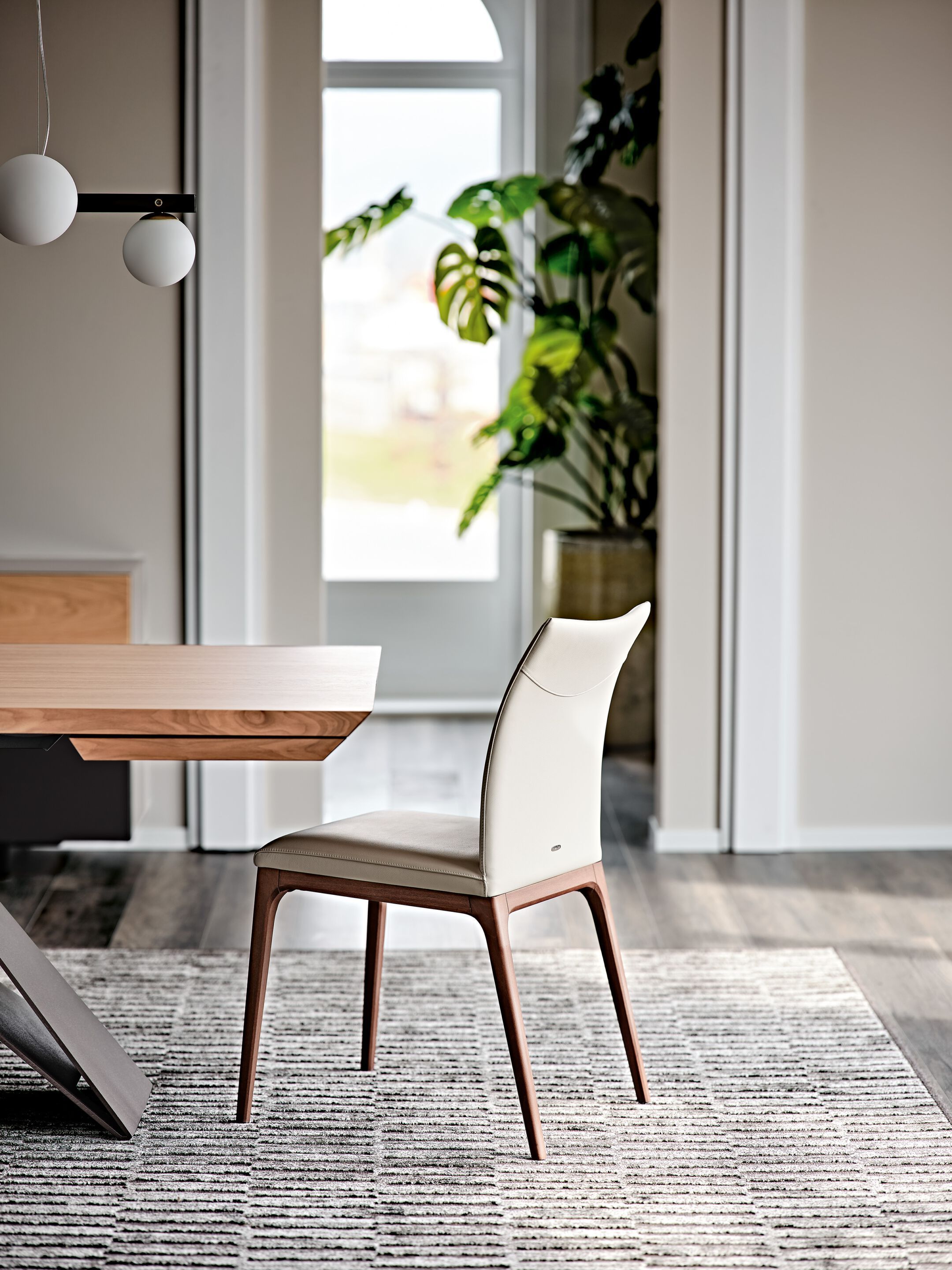 Кожаный мягкий стул Cattelan italia Аркадия ARCH-00056732 - Вид №4