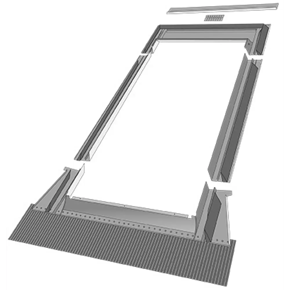 Оклад для окна Fakro EZV для FTP (CH) 66x118 см коричневый STLM-2113144