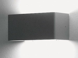 Металлический светодиодный настенный светильник