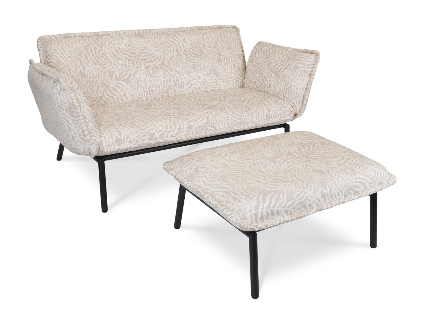 Оттоманка для сада в Sunbrella® FISCHER MÖBEL Luna ARCH-00078765 - Вид №2