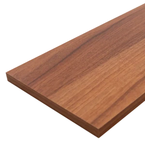 Деталь мебельная ЛДСП 800x250x16 мм кромка со всех сторон цвет орех антик