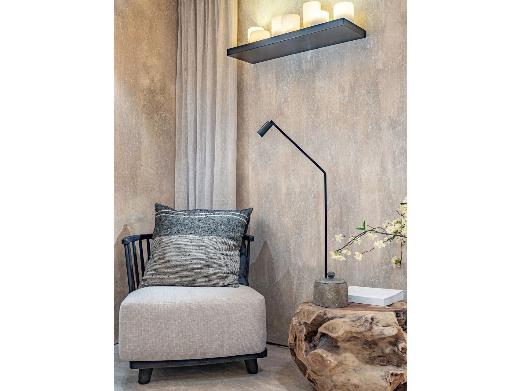 Латунь регулируемый светодиодный торшер Authentage Lighting Lit ARCH-00148633 - Вид №2