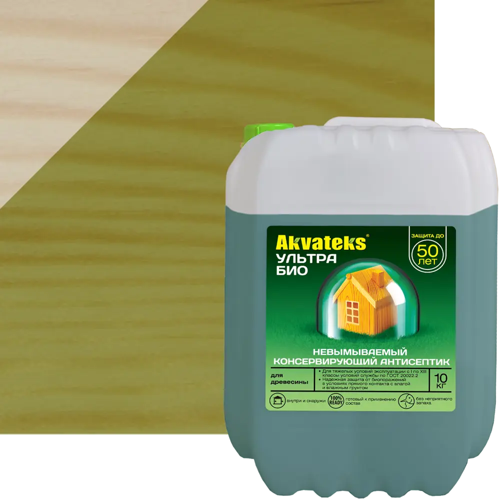 Рогнеда Ультра Био - защитный состав для древесины 10 кг 89423075 STLM-1565224