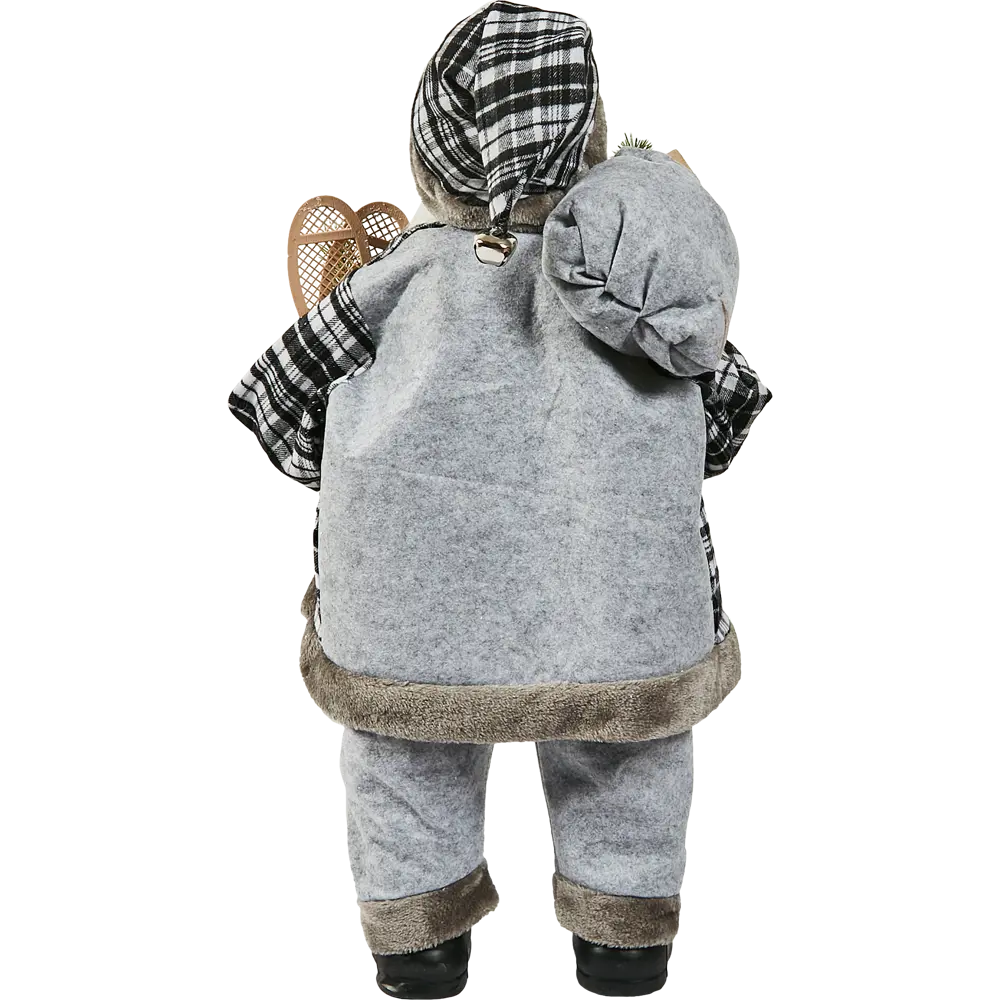 87547276 Фигура декоративная Санта в сером 80см STLM-0951752 Santreyd Christmas - Вид №4