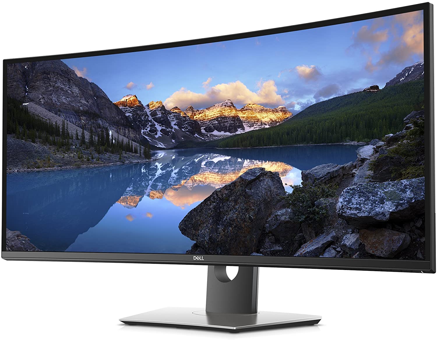 3821-9565 u3821dw, 37.5", ips, 3840x1600, 5ms, 300cd/m2, 1000:1, height adjustable, 2xhdmi, dp, 5xusb 3.2, 2xusb-c, 2x9w spkr, black, 3 y Dell Dell UltraSharp Santreyd  - Вид №8