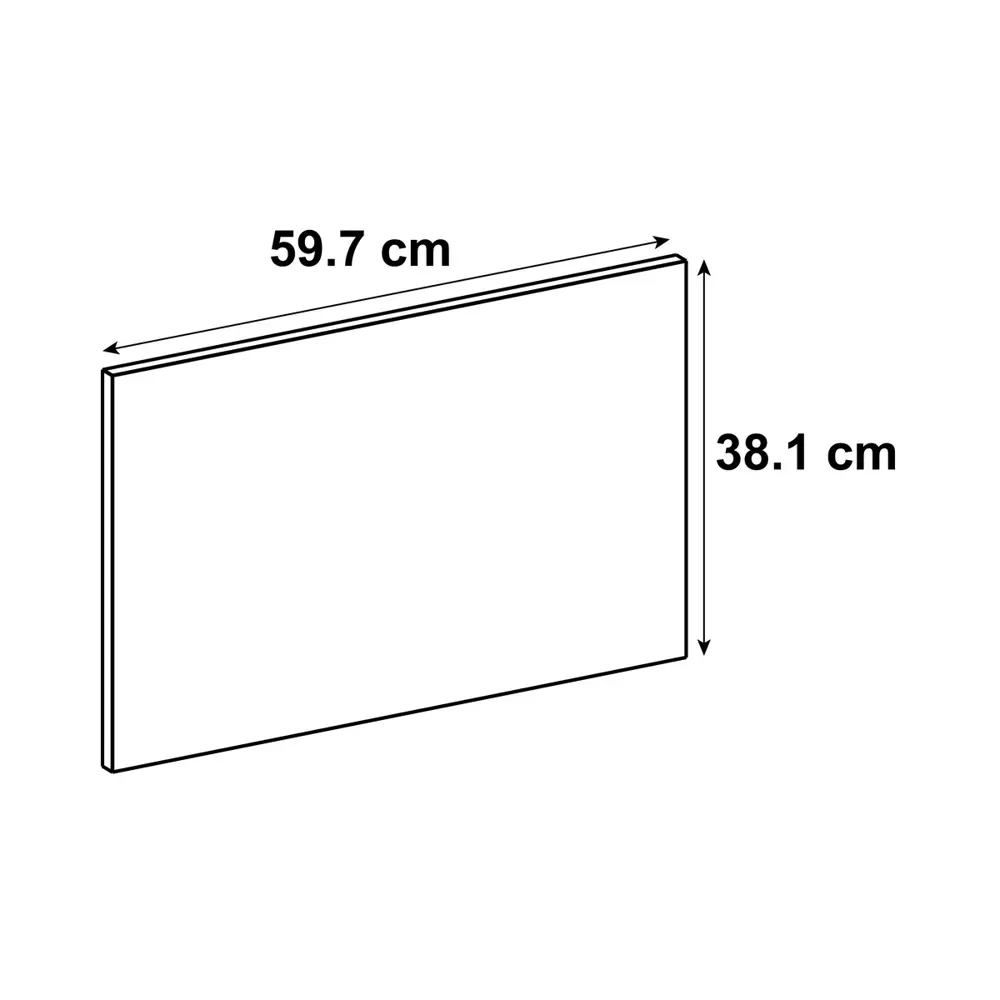 Фасад для кухонного ящика Петергоф грей 59.7x38.1 см Delinia ID МДФ цвет графит STLM-2043555 - Вид №13