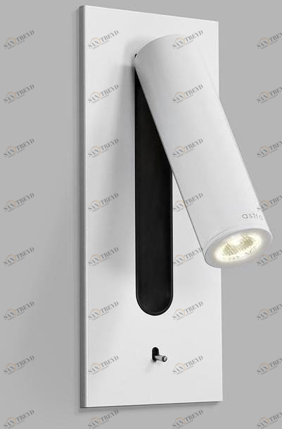 Astro Lighting Регулируемая светодиодная лампа для чтения из алюминия sun-id-1382567