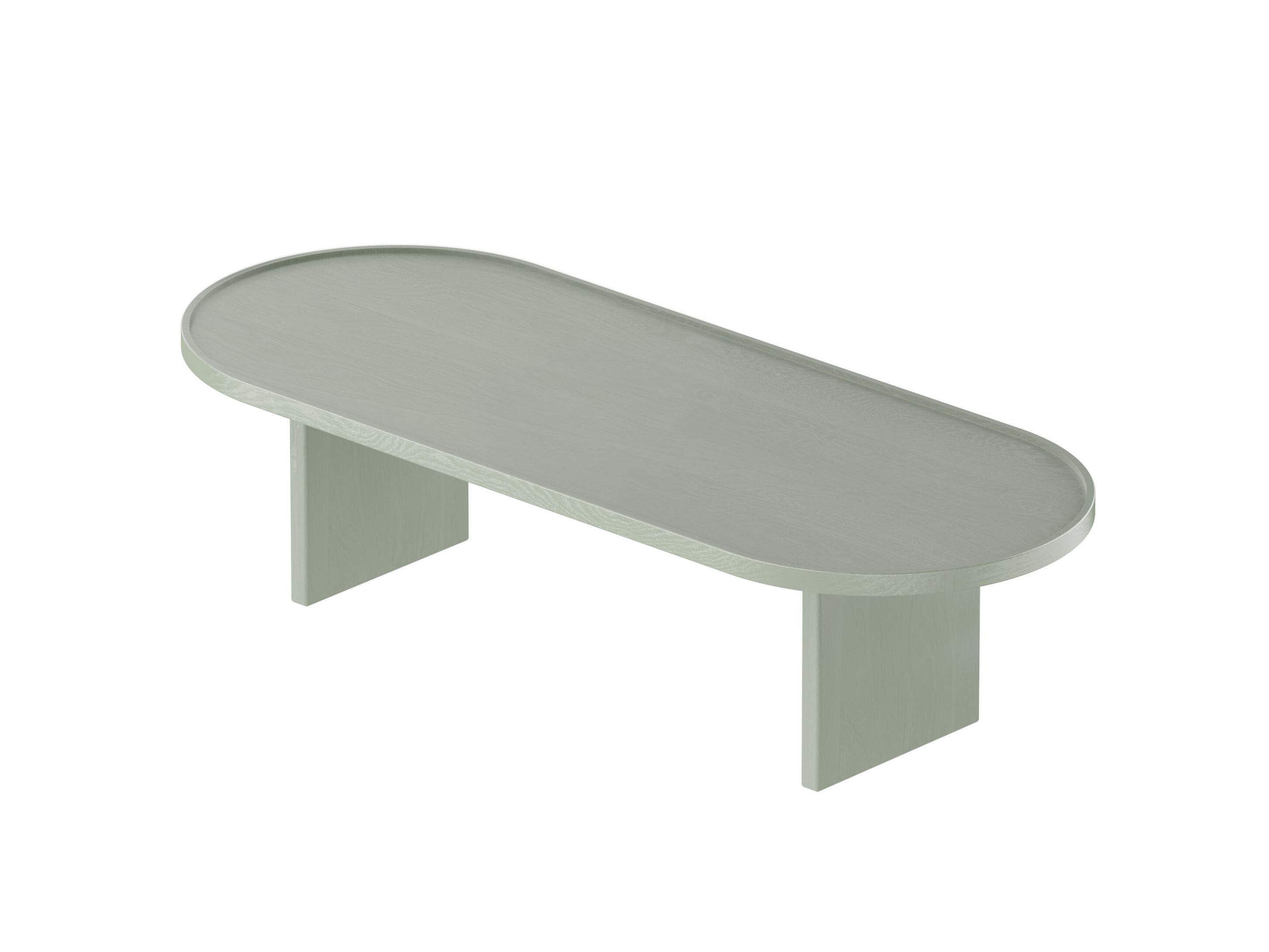 Деревянный овальный журнальный столик Noah Living Piet ARCH-00145810 - Вид №3