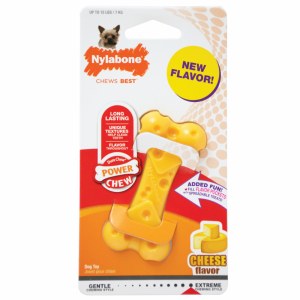 ПР0045902 Игрушка для собак Косточка экстра жесткая с ароматом сыра XS Nylabone