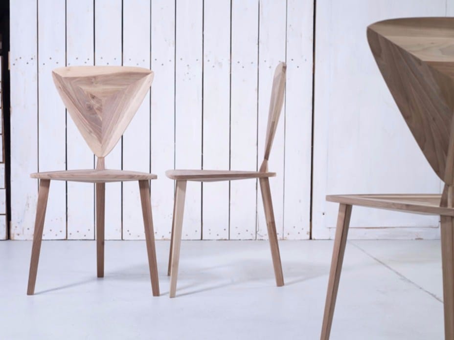 Стул из массива дерева HOOKL und STOOL Stealth ARCH-00052309 - Вид №1