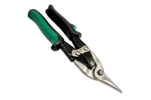 15503590 Ножницы по металлу с обрезиненными двухкомпонентными ручками левые 250 мм 031201-001-250 SANTOOL