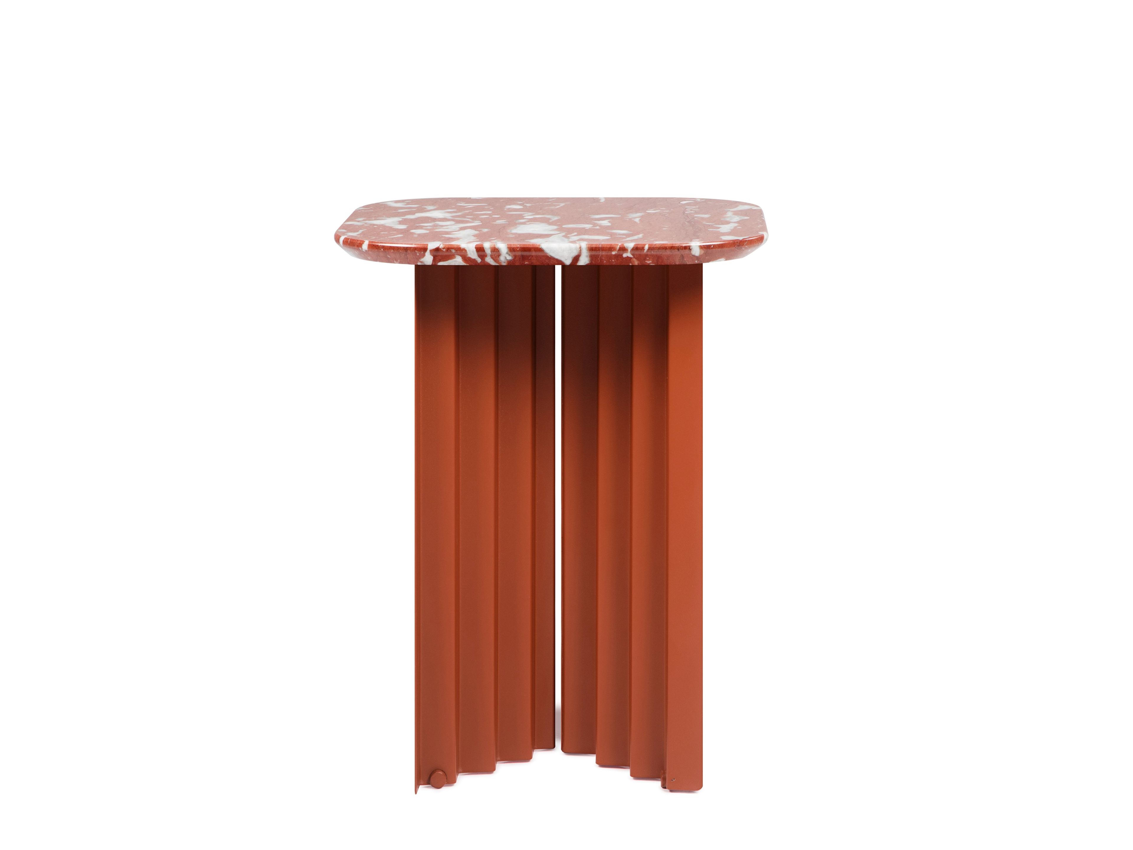 Квадратный мраморный журнальный столик и стальная основа RS Barcelona Plec ARCH-00106220