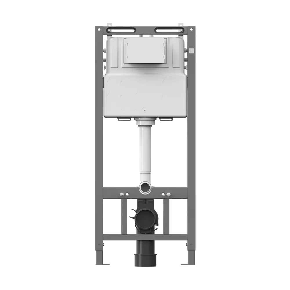 Комплект инсталляции AM.PM Tech с безободковым унитазом Iddis Lahta клавиша AM.PM Tech L хром STLM-2100609 - Вид №2