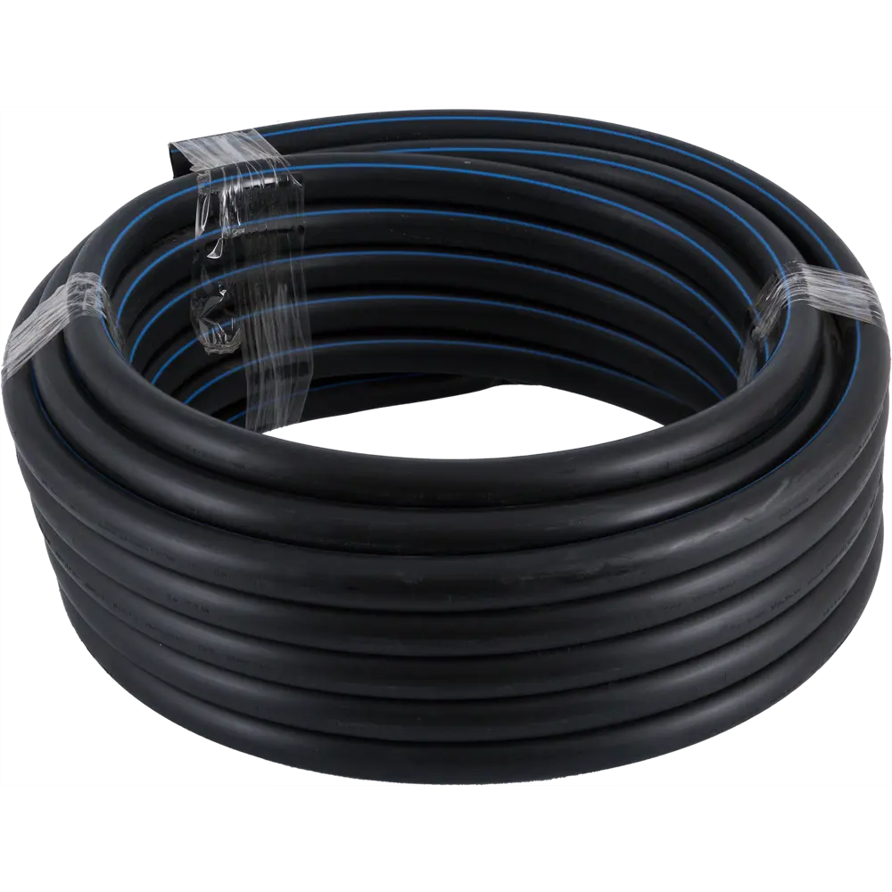 Труба ПНД РВК PE 100 40x3.0 PN10 1 м на отрез бухта 25 м STLM-2080766 - Вид №1