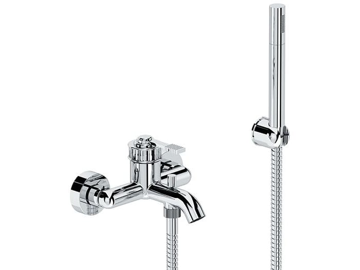 Внешний смеситель для ванны с ручным душем Remer Rubinetterie ателье ARCH-00140317 - Вид №1