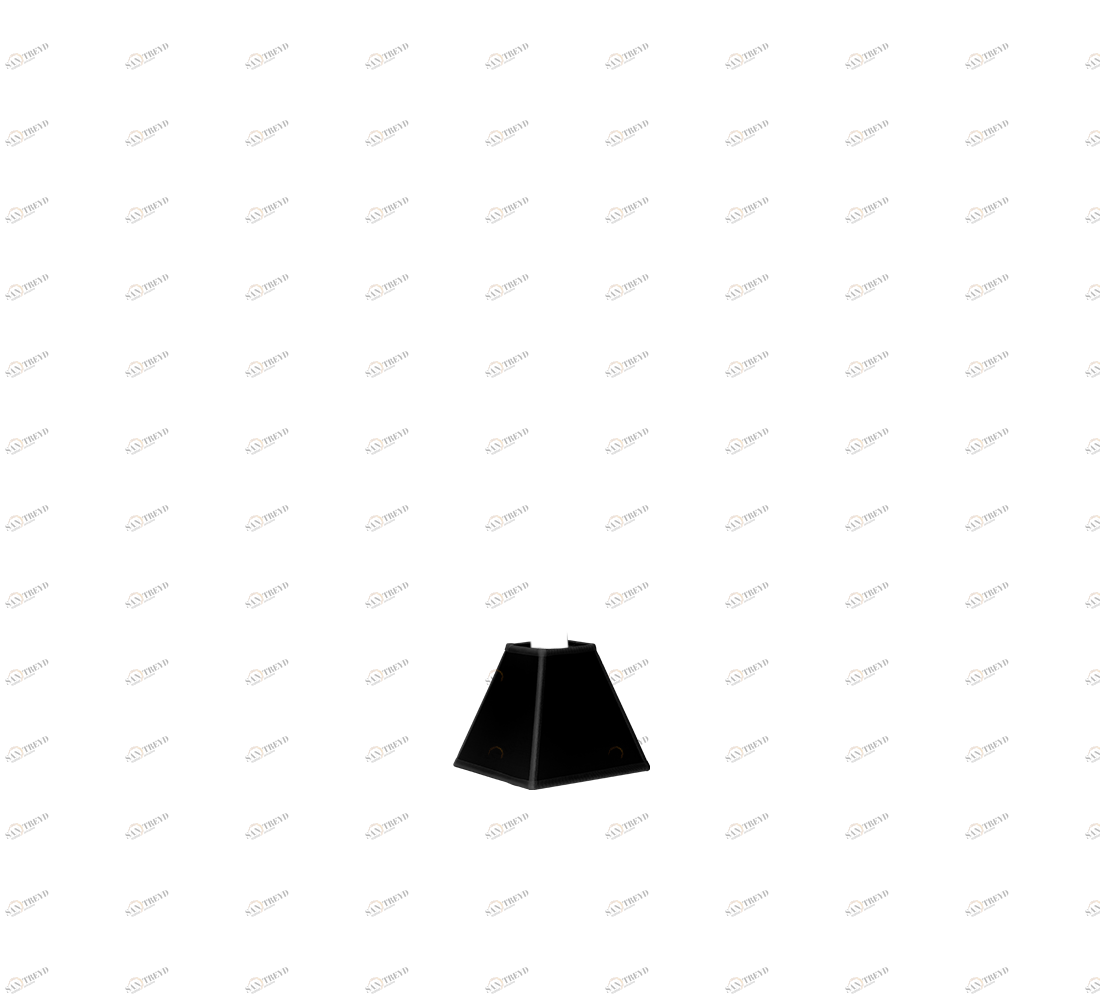 Gentry Home Бра Opèra  Квадрат - черно-серебристая подкладка GH100938 