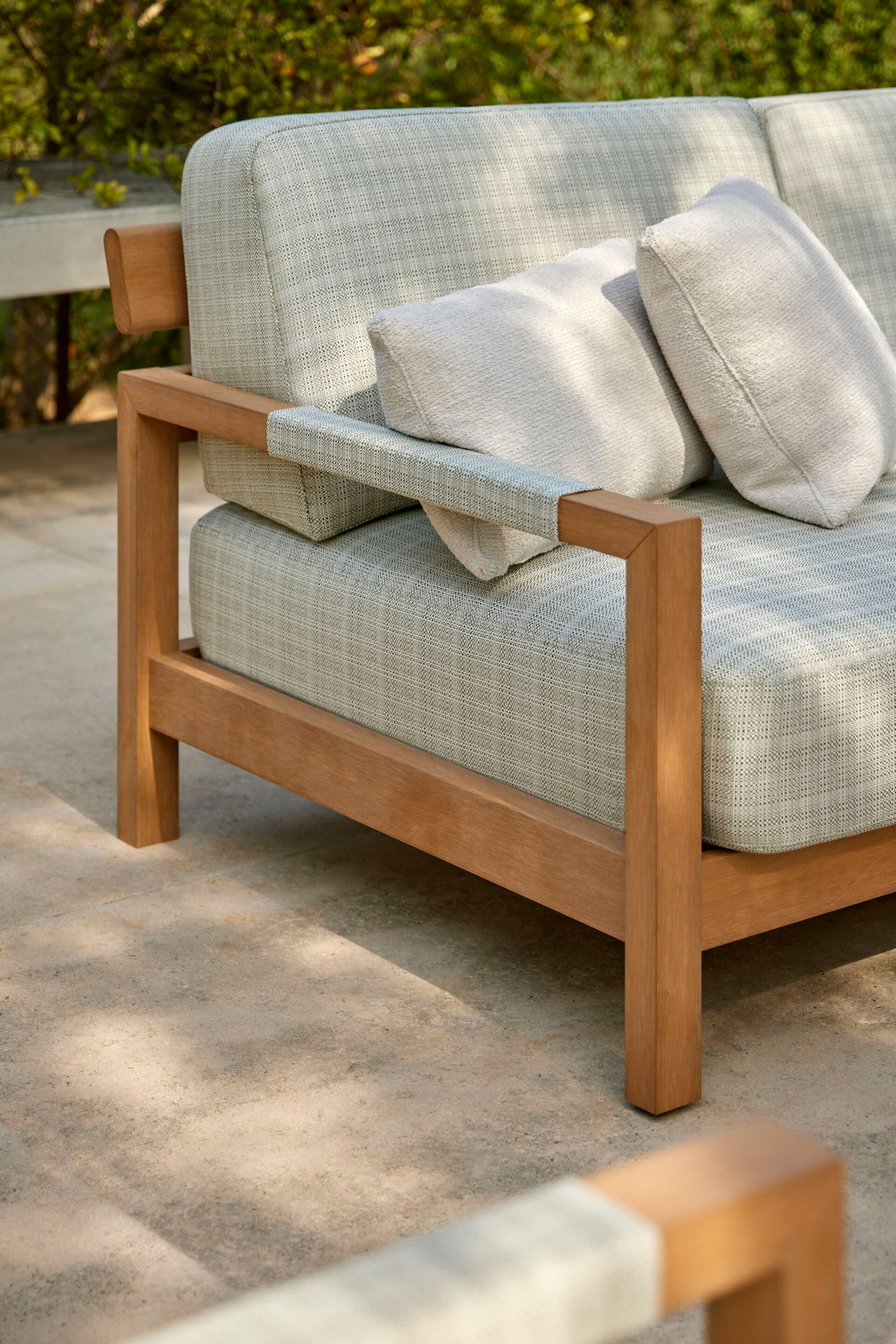 3-местный тканевый садовый диван POINT Kubik ARCH-00062267 - Вид №7