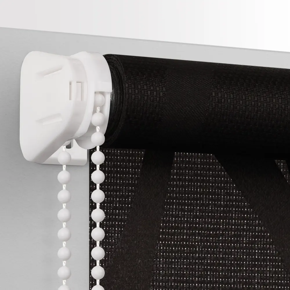 Штора рулонная Bella 50x160 см чёрная PRAKTO STLM-2037943 - Вид №1