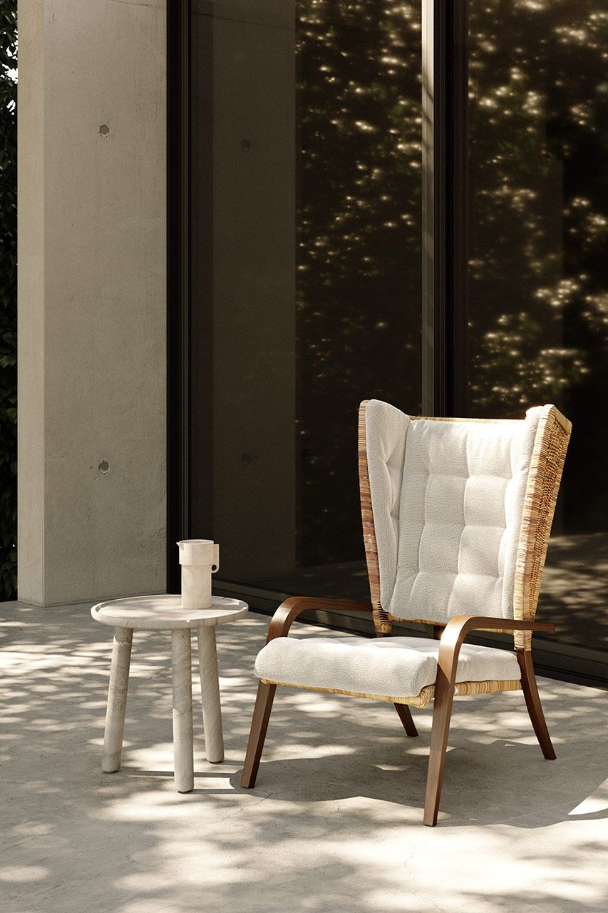 Круглый каменный журнальный столик Остуни Exteta Stone Line ARCH-00124552 - Вид №11