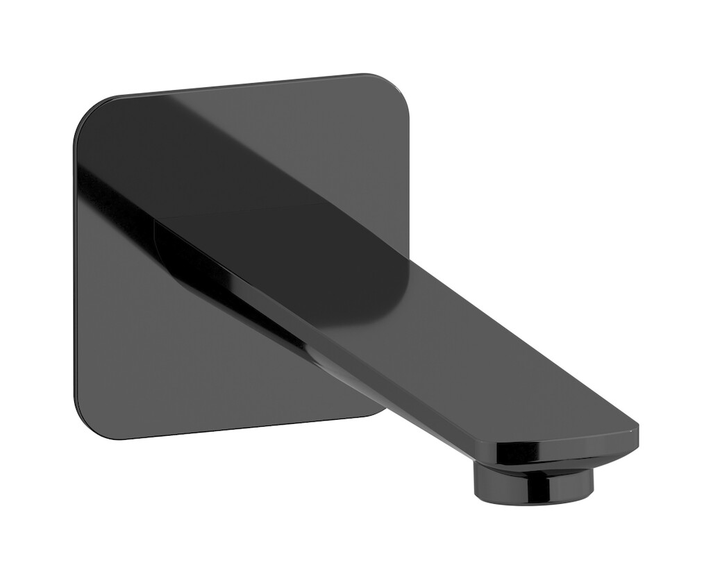 Настенный излив для ванны WE ARE IB c6327cf_22 Black Chrome C-67