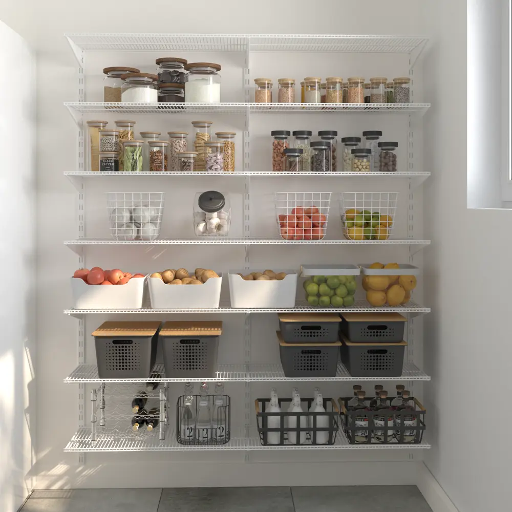 Кронштейн Spaceo 32 см для сетчатой полки нагрузка до 20 кг цвет белый STLM-2127477 - Вид №6