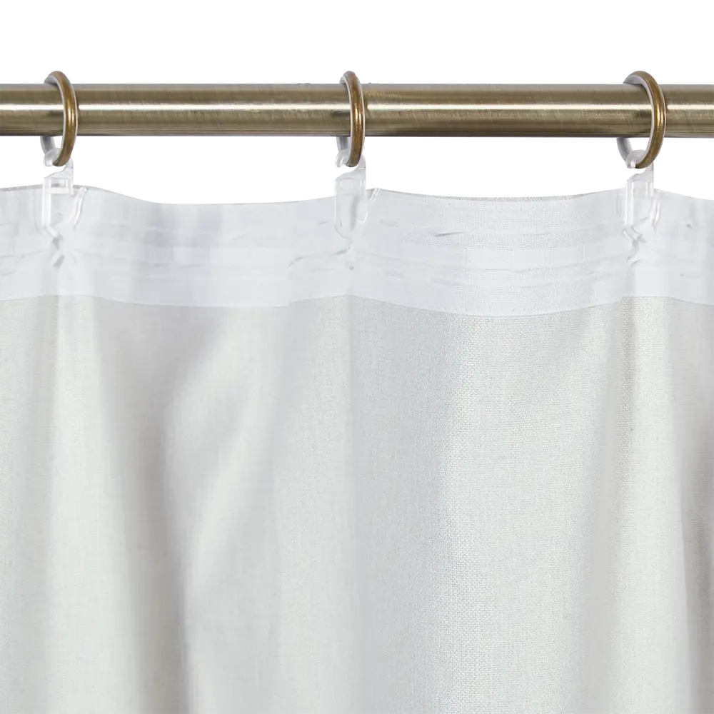 Santreyd Марио: портьера на ленте серо-бежевая 200x260 см 88013987 STLM-1433516 - Вид №4