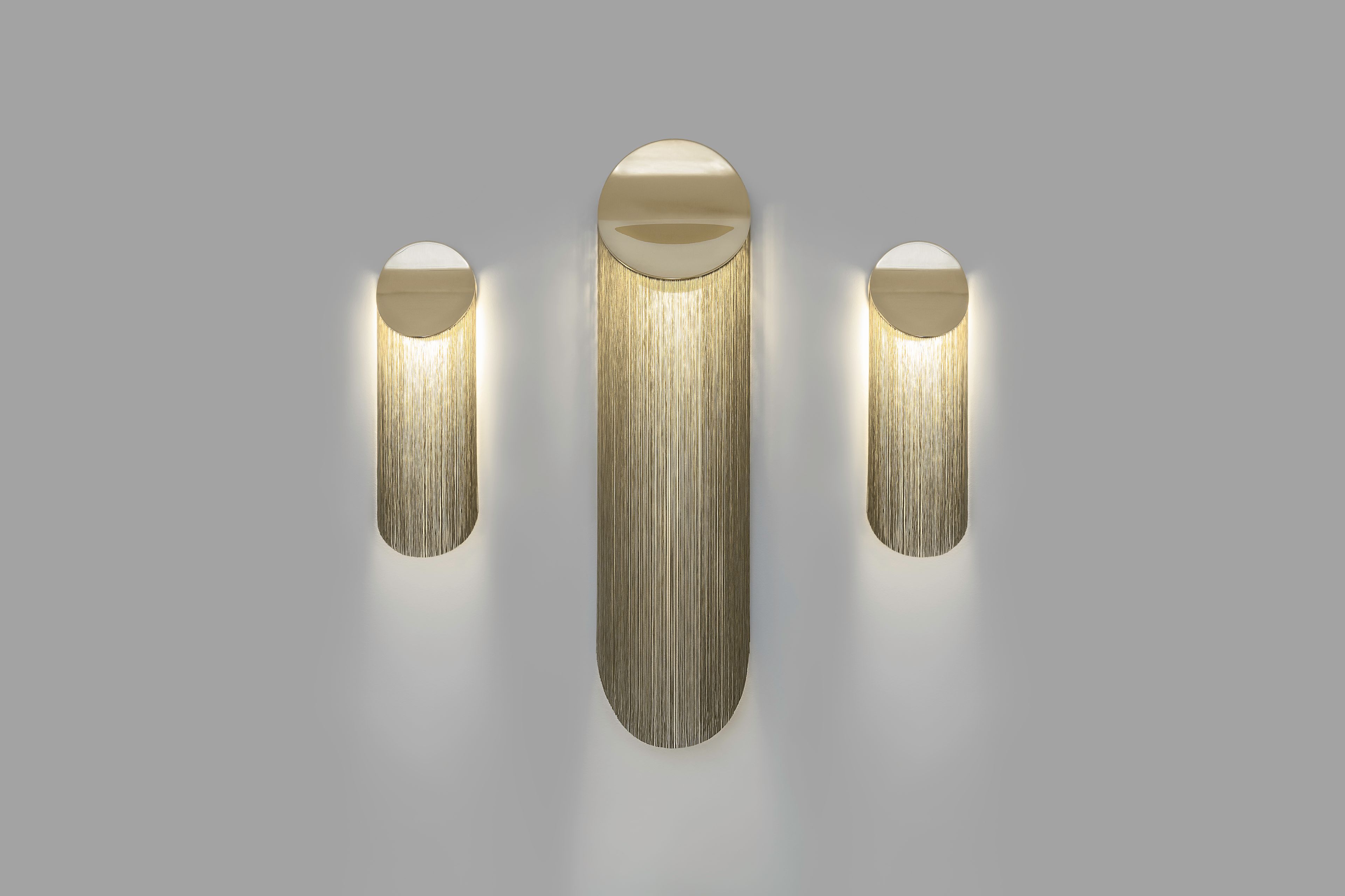 Район бахромой стальной светодиодный настенный светильник Darmes Cé ARCH-00059997 - Вид №7