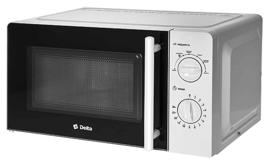 9211934 Микроволновая печь DELTA DL-86L20 белый STDN-0038887