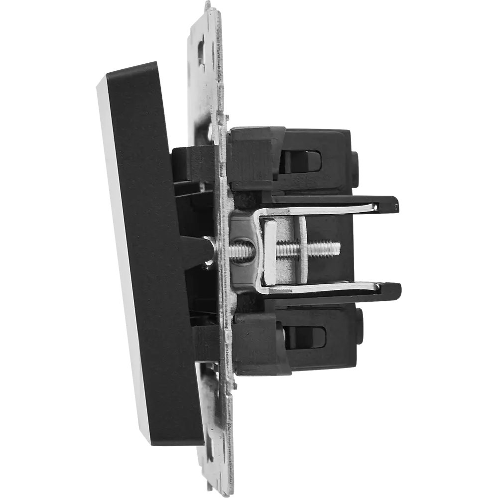 Выключатель IEK Brite для жалюзи - черный матовый 87761711 STLM-1340728 - Вид №3
