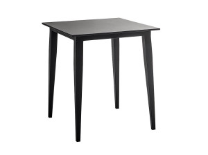 Стальной квадратный обеденный стол