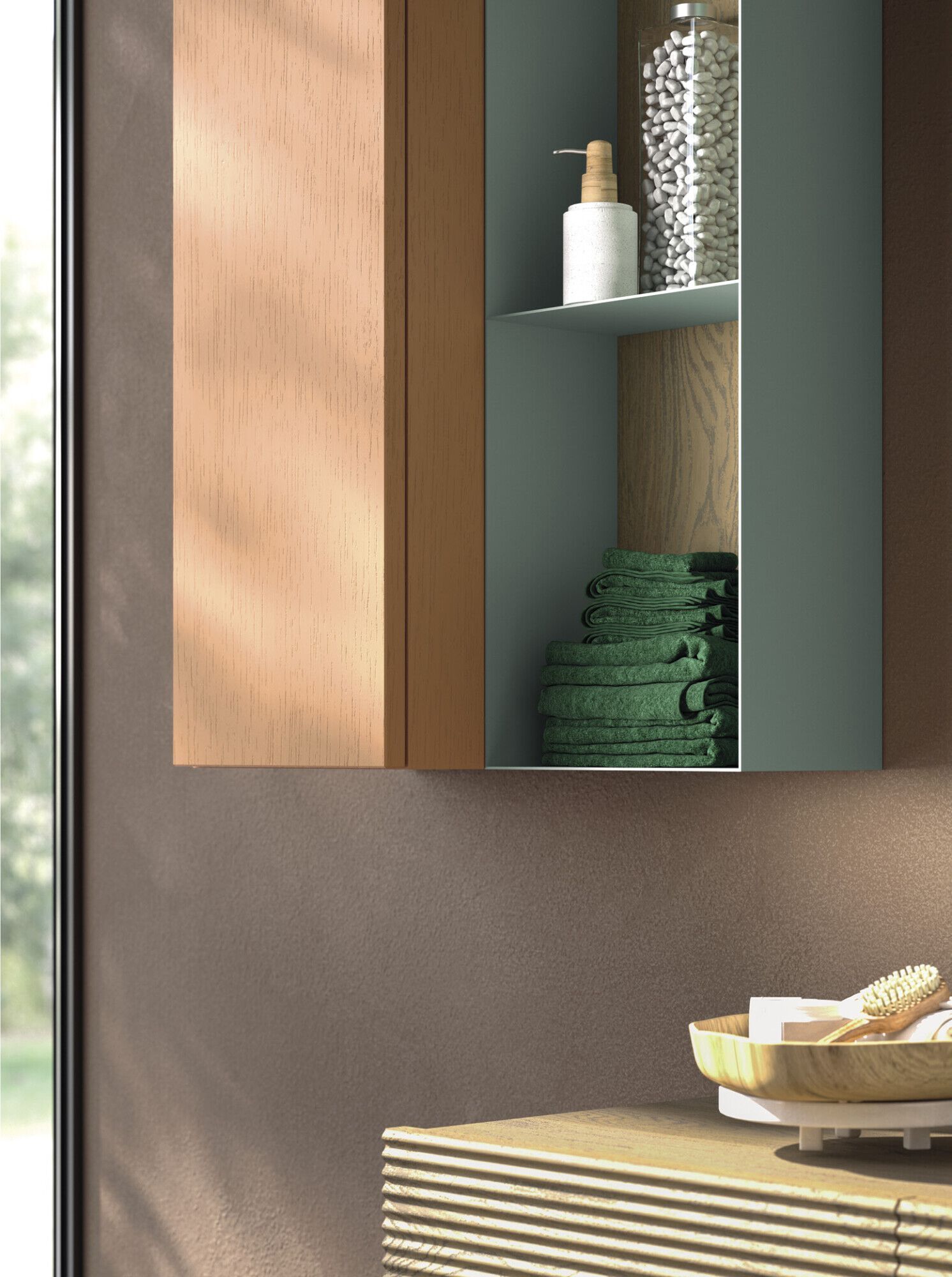 Навесной шкаф Devina Nais иконы ARCH-00126287 - Вид №1