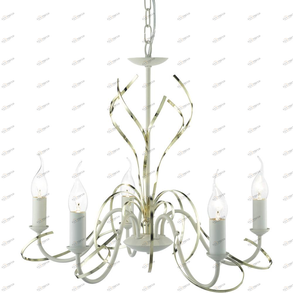 Подвесная люстра Arte Lamp Cinta A1309LM-5WC белая ARTE LAMP CINTA 056326 Белый 