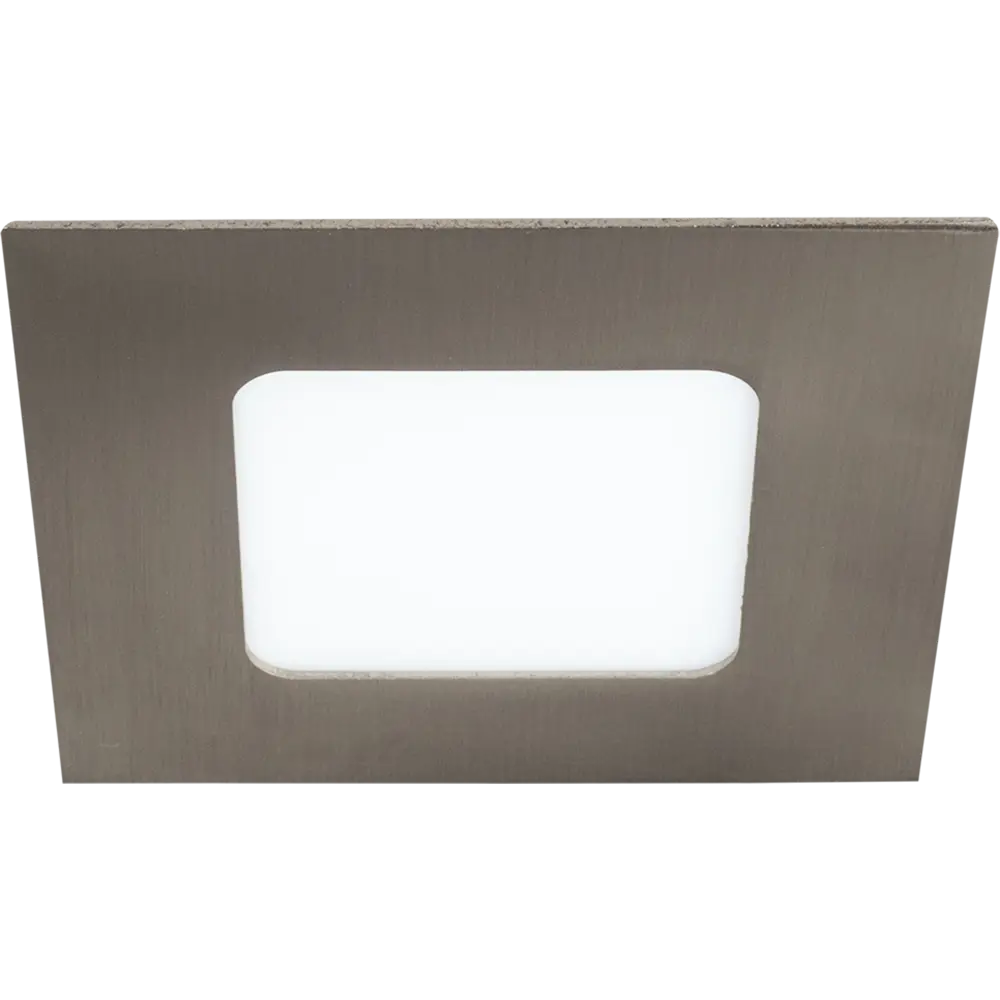 Светильник встраиваемый светодиодный квадратный DLUS LED5W 5 Вт цвет никель 82026275 STLM-2002725 LUMIN ARTE  - Вид №3