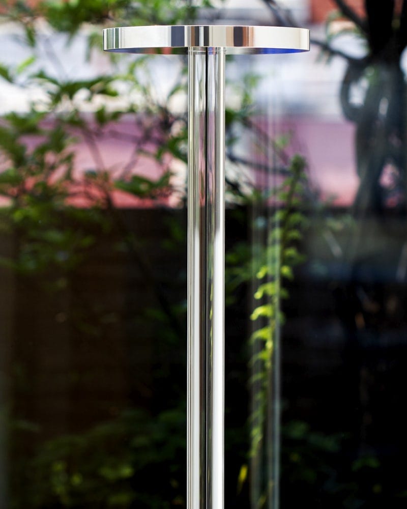 Алюминиевый и стеклянный светодиодный торшер Michael Anastassiades IN BETWEEN ARCH-00046536 - Вид №1